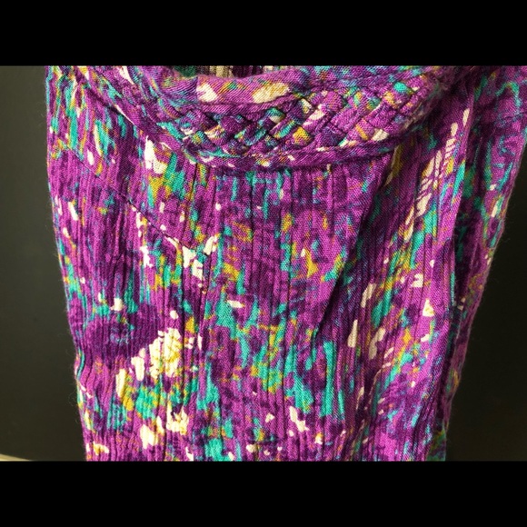 I love H81 purple crinkle dress S/P - Picture 8 of 8